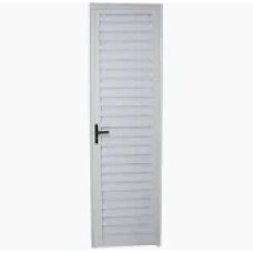 Porta de Alumínio Branca 210x90cm Porta de Alumínio Branca 210x90cm